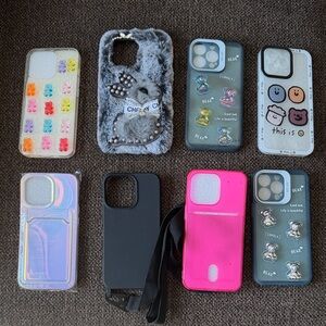 Assorted Pink Phone Case - Fashionable Protective Cell Phone Cover iPhone 13Pro